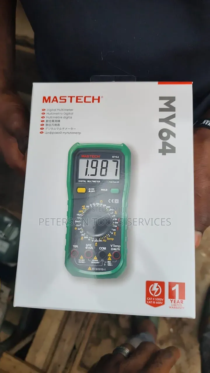 Mastech Digital Multimeter MY 60,62,64,68