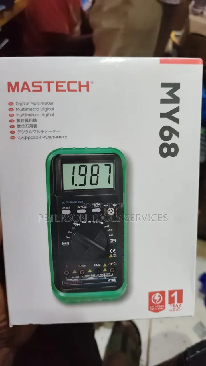 Mastech Digital Multimeter MY 60,62,64,68
