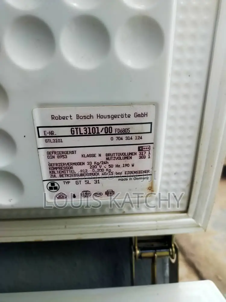 Bosch Industrial Deep Freezer 317L