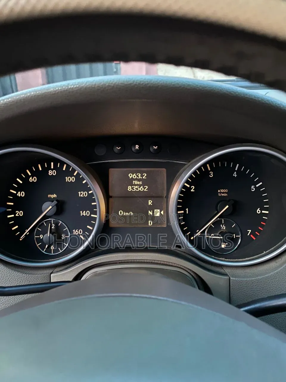 Mercedes-Benz M Class 2010 Blue