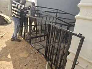 Solid 2 Compatment Spacious 8ft by 4ft Iron Cage