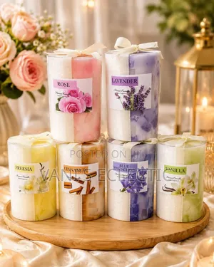 Luxury Scented Candles Set – Beautiful Fragrances Unique Design