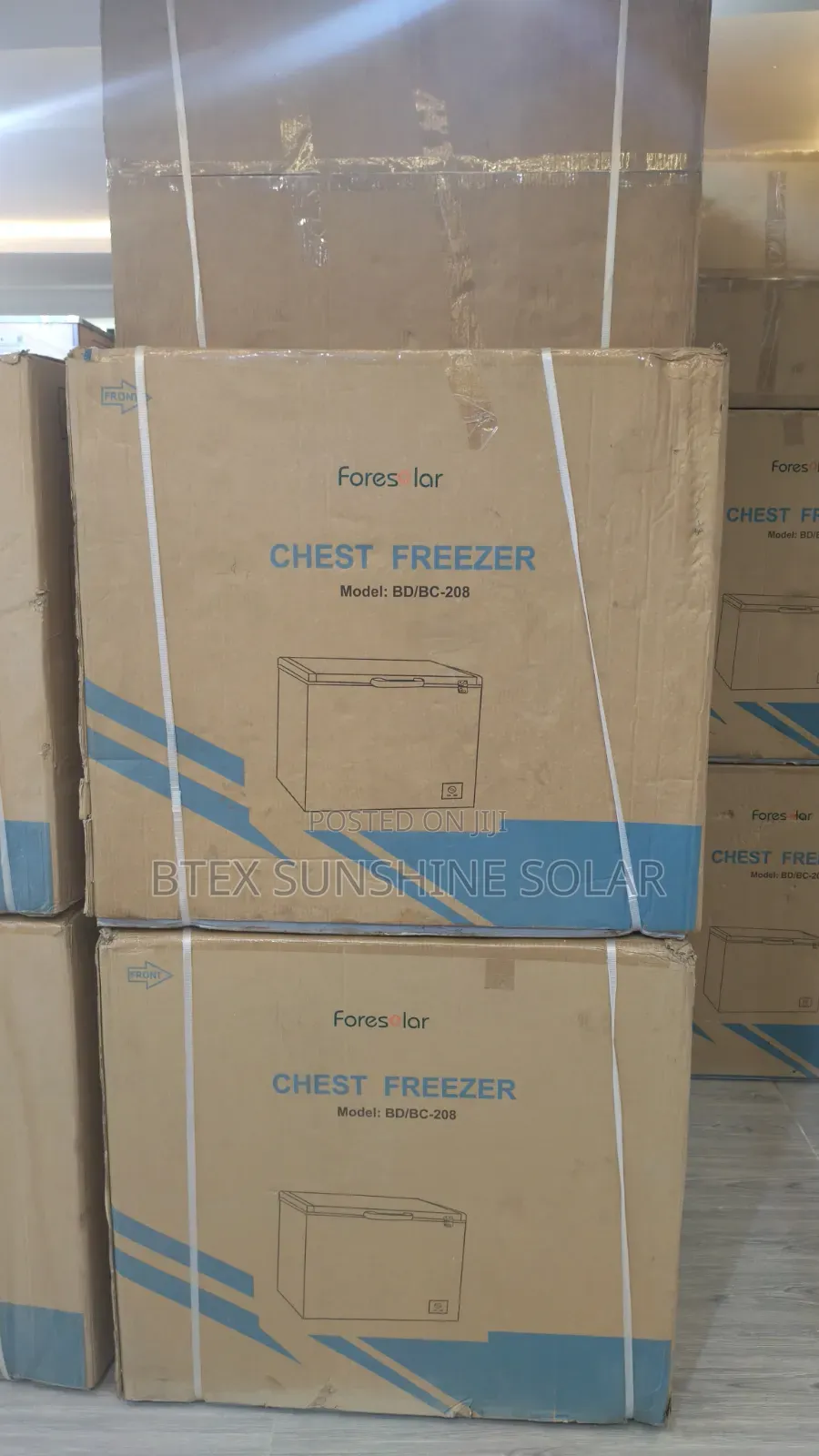208liters Dc and AC Solar Freezer