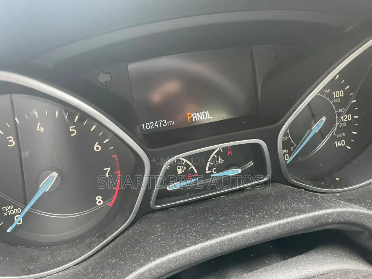 Ford Focus 2016 Blue