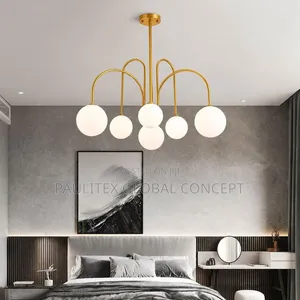 Gold Arch Chandelier