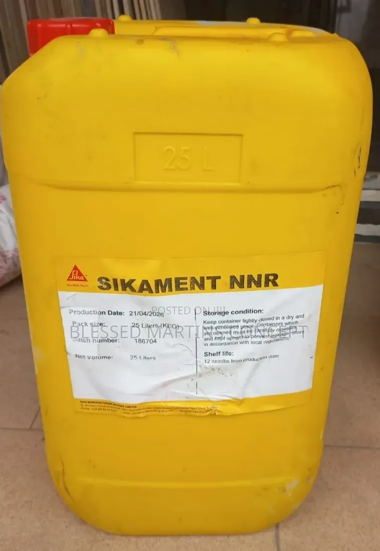 25ltr Sikament NNR Water-Reducing Superplasticizing Concrete Admixture
