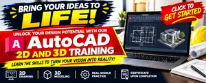 Autocad (2d and 3d) Training
