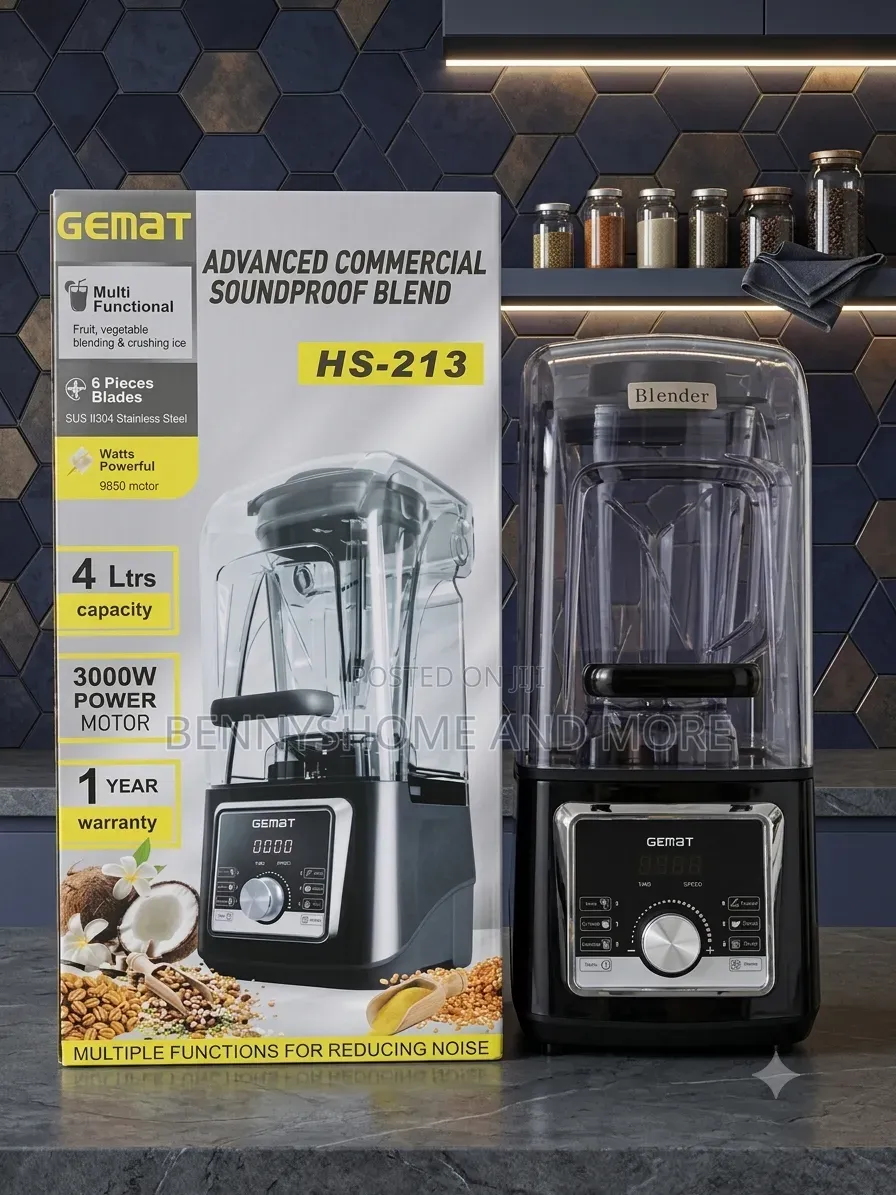 Geemat 4l Commercial Blender