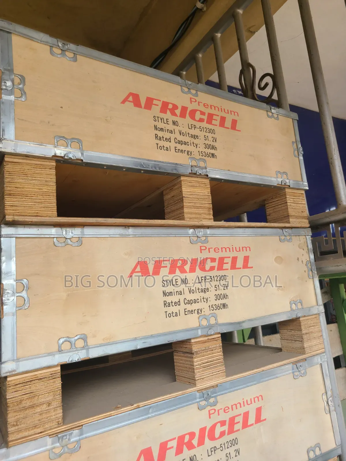 15kwh/48v Africell Lithium Battery