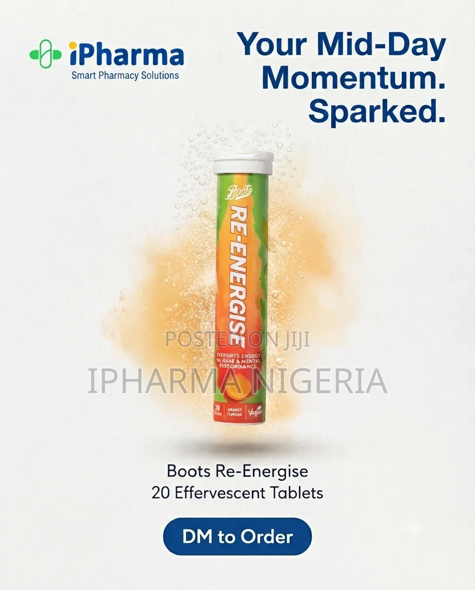 Boots Re-Energise Orange Flavour Tablets