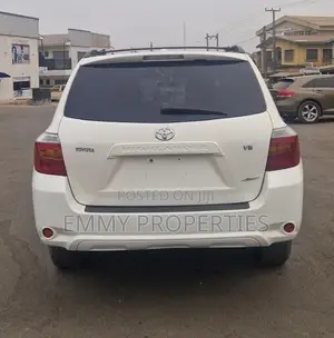 Toyota Highlander V6 2009 White