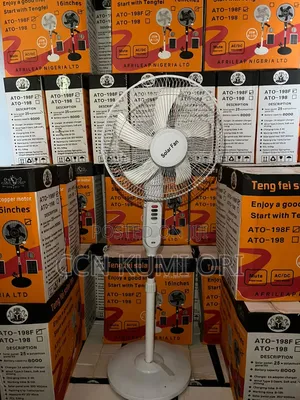 Teng Fei 16-Inch Solar Rechargeable Fan