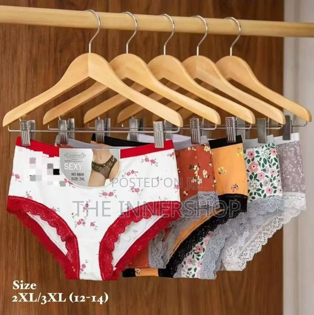 3pcs Floral Cotton Panties
