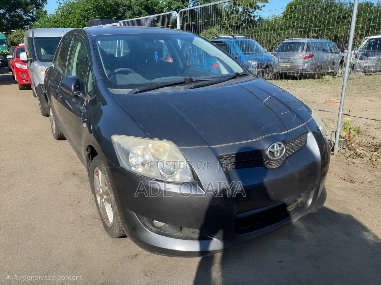 Toyota Auris 2012 Gray