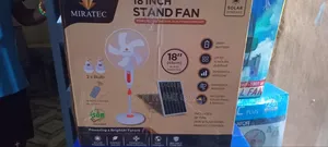 Miratec 18-Inch Rechargeable Fan .With Remote Control Bolds and Panel