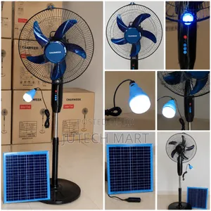16 Inches Quality Solar Rechargeable Fan
