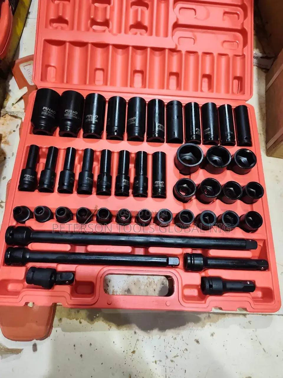 3/4" Deep Socket Set