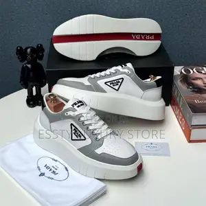 High Quality Luxury Prada Men Sneakers