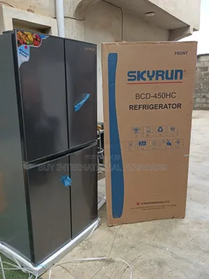 Skyrun 450L – High-Capacity Side-by-Side Inverter Fridge