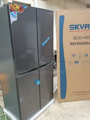 Skyrun 450L Side-by-Side – Modern Home Inverter Refrigerator