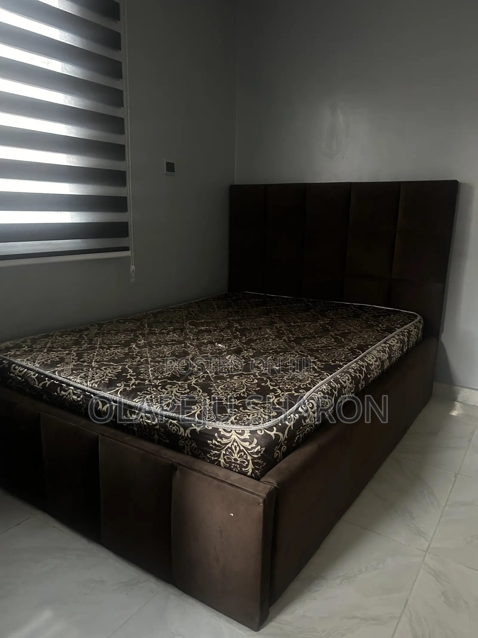 4by6 Bedframe and Mattress With 2 Bedside