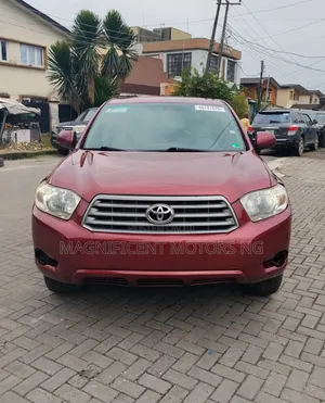 Toyota Highlander 4x4 2008 Red