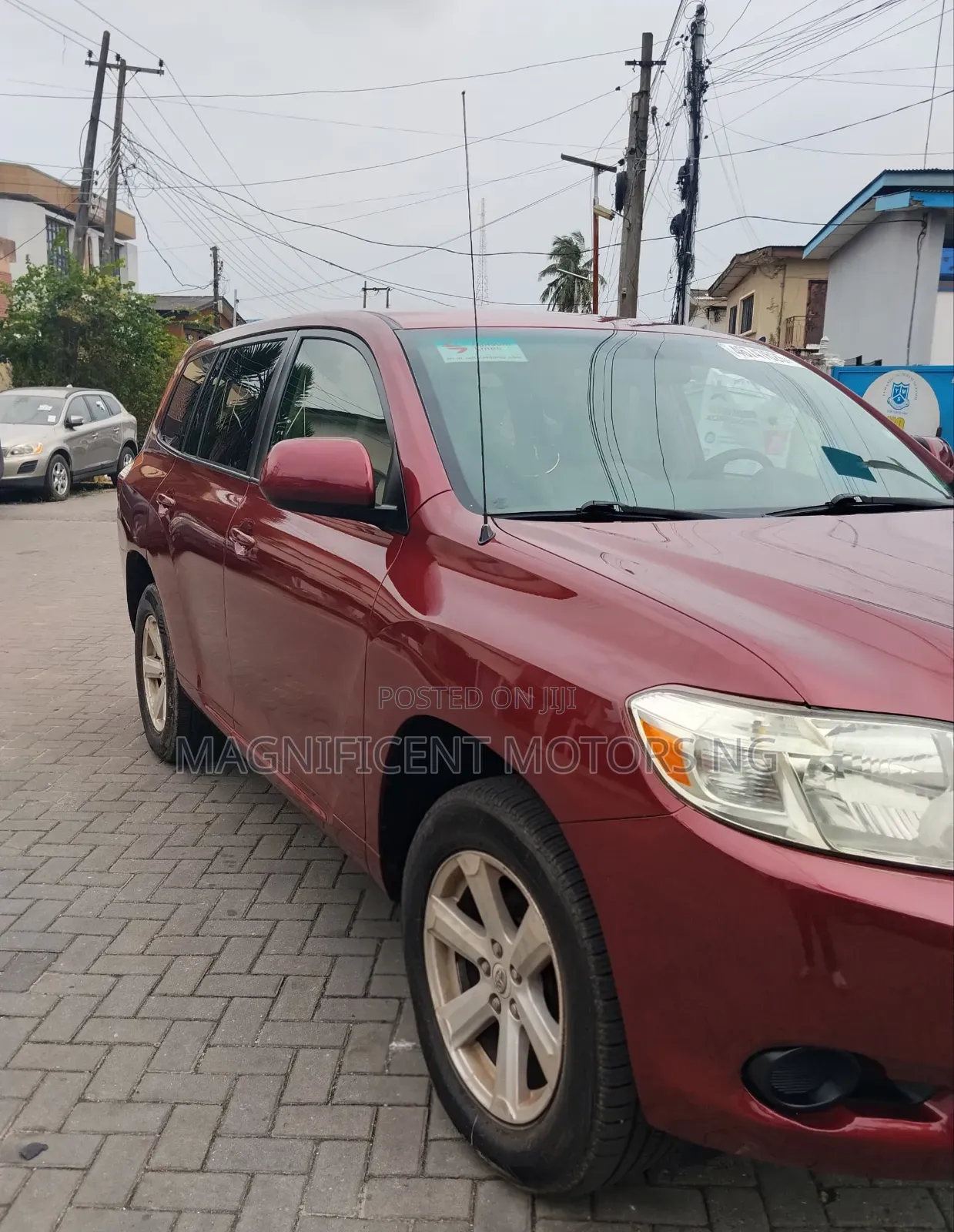 Toyota Highlander 4x4 2008 Red