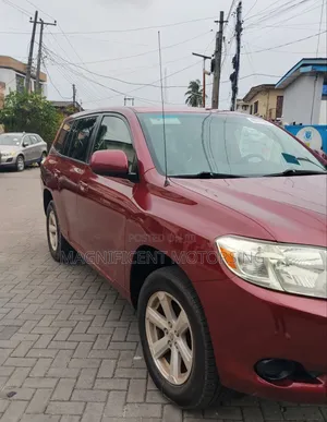 Toyota Highlander 4x4 2008 Red