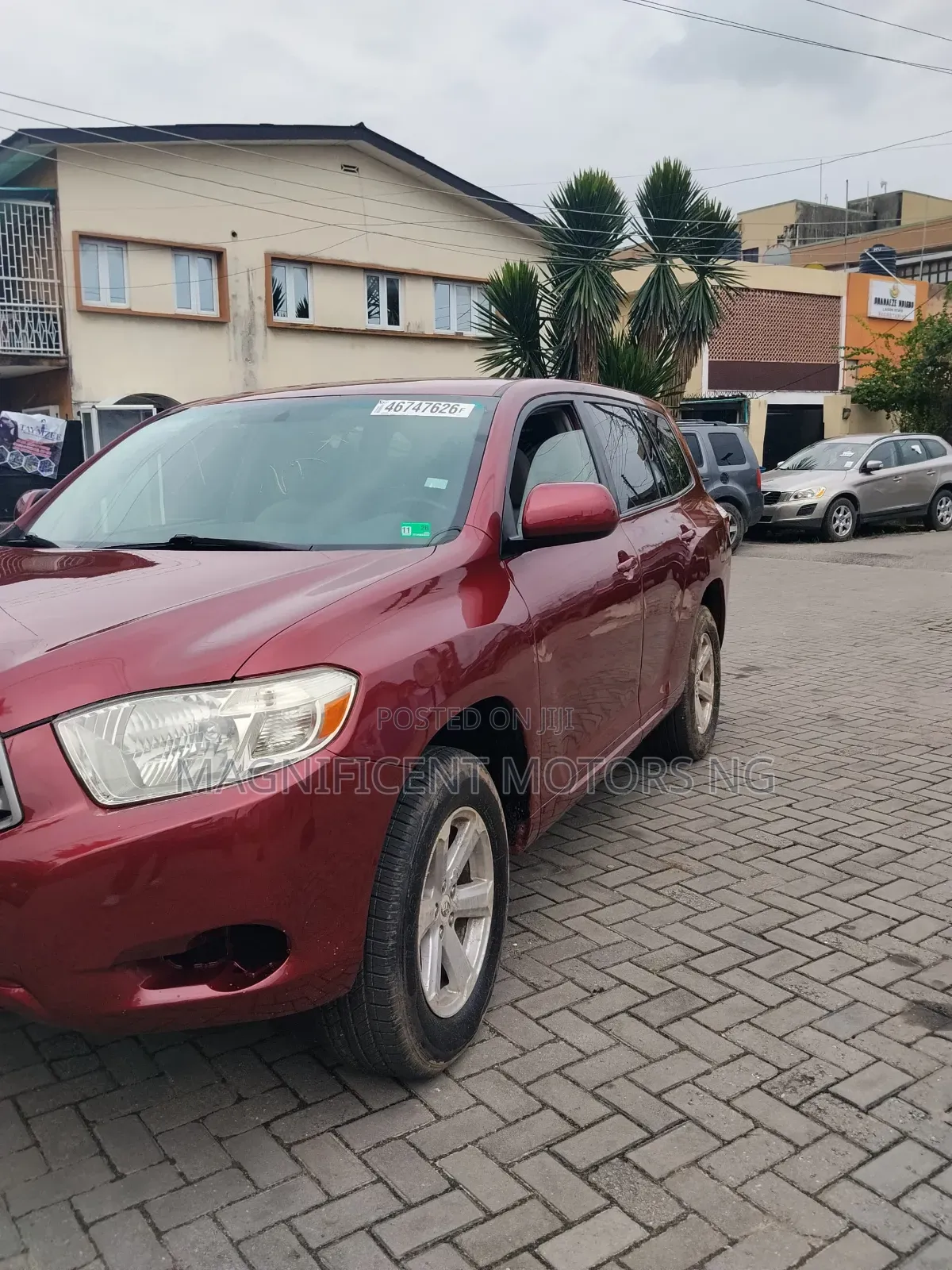 Toyota Highlander 4x4 2008 Red
