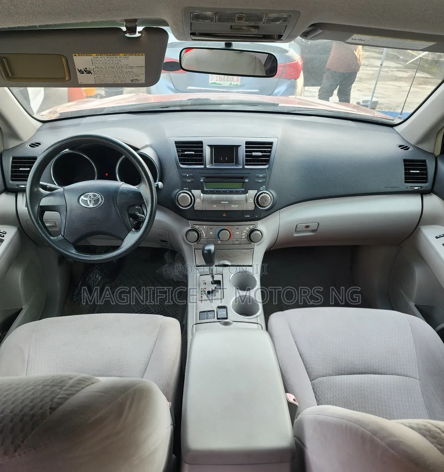 Toyota Highlander 4x4 2008 Red