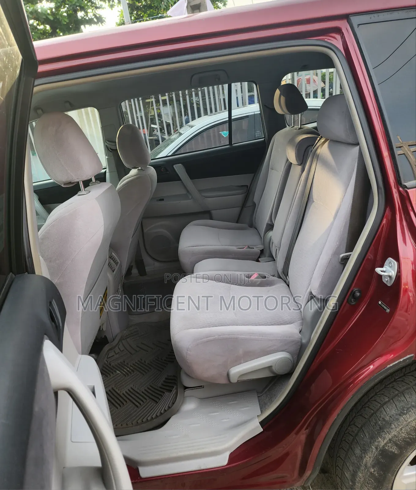 Toyota Highlander 4x4 2008 Red