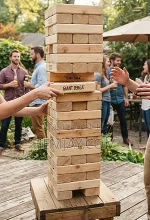 Quality Hardwood 5feet Giant Jenga (Biggest Jenga )
