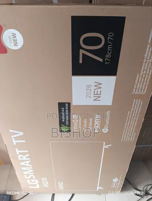 70inch LG Frameless Smart TV One Month Used Perfect