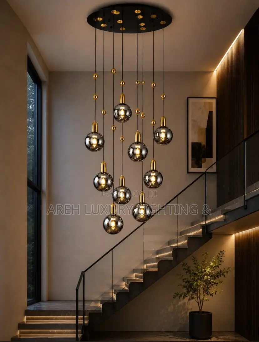 Led Lights Pendant Light Lamps Forstaircase Chandeliers