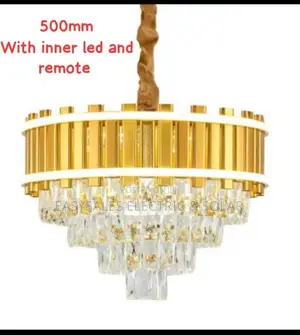 Modern LED Dimmable Crystal Ceiling Light