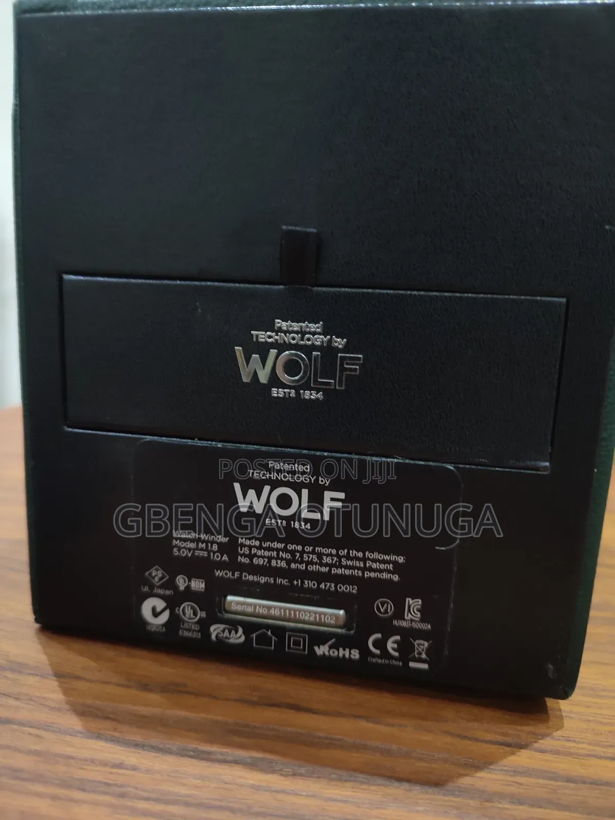 Wolf 1834 Single Automatic Watch Winder