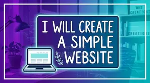 I Will Create a Simple Resturant Website