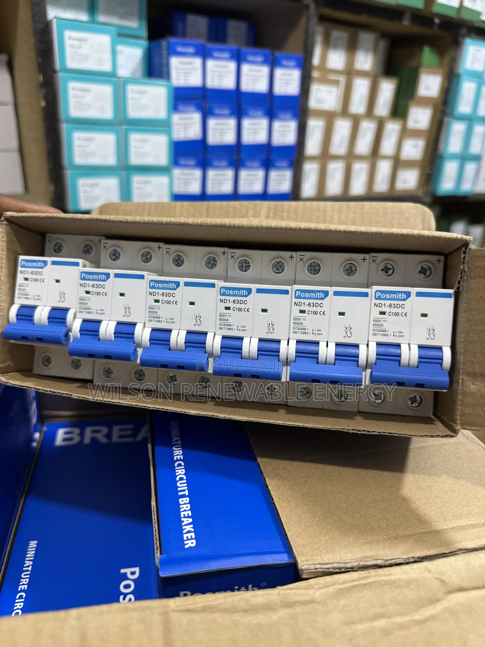 Original Posmith MCB 63a 100a