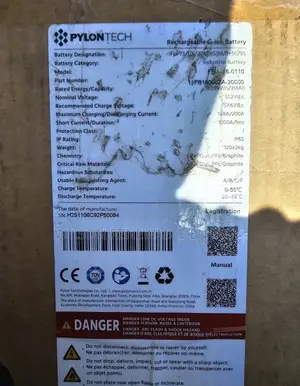 16kwh PYLONTECH Lithium Battery