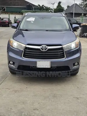Toyota Highlander Limited Platinum 4dr SUV (3.5L 6cyl 6A) 2015 Blue