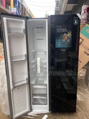 Hisense Inverter Side by Side Black Refrigerator With Dispenser