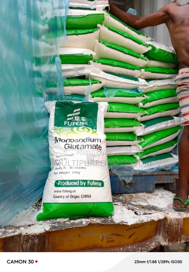 Monosodium Glutamate (MSG) – Food Grade | 25kg Bag