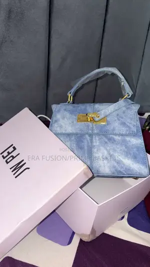 Jw Pei Denim 2-Way Top-Handle Bag