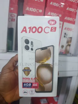 New Itel A100C 64 GB Black