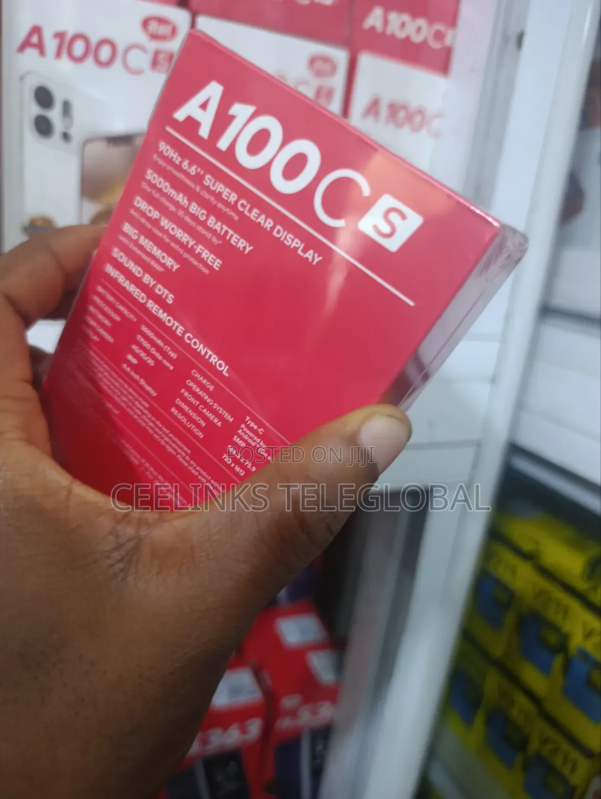 New Itel A100C 64 GB Blue