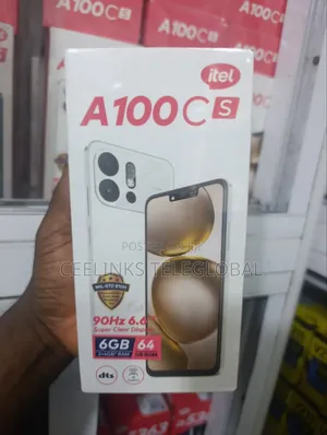 New Itel A100C 64 GB Silver