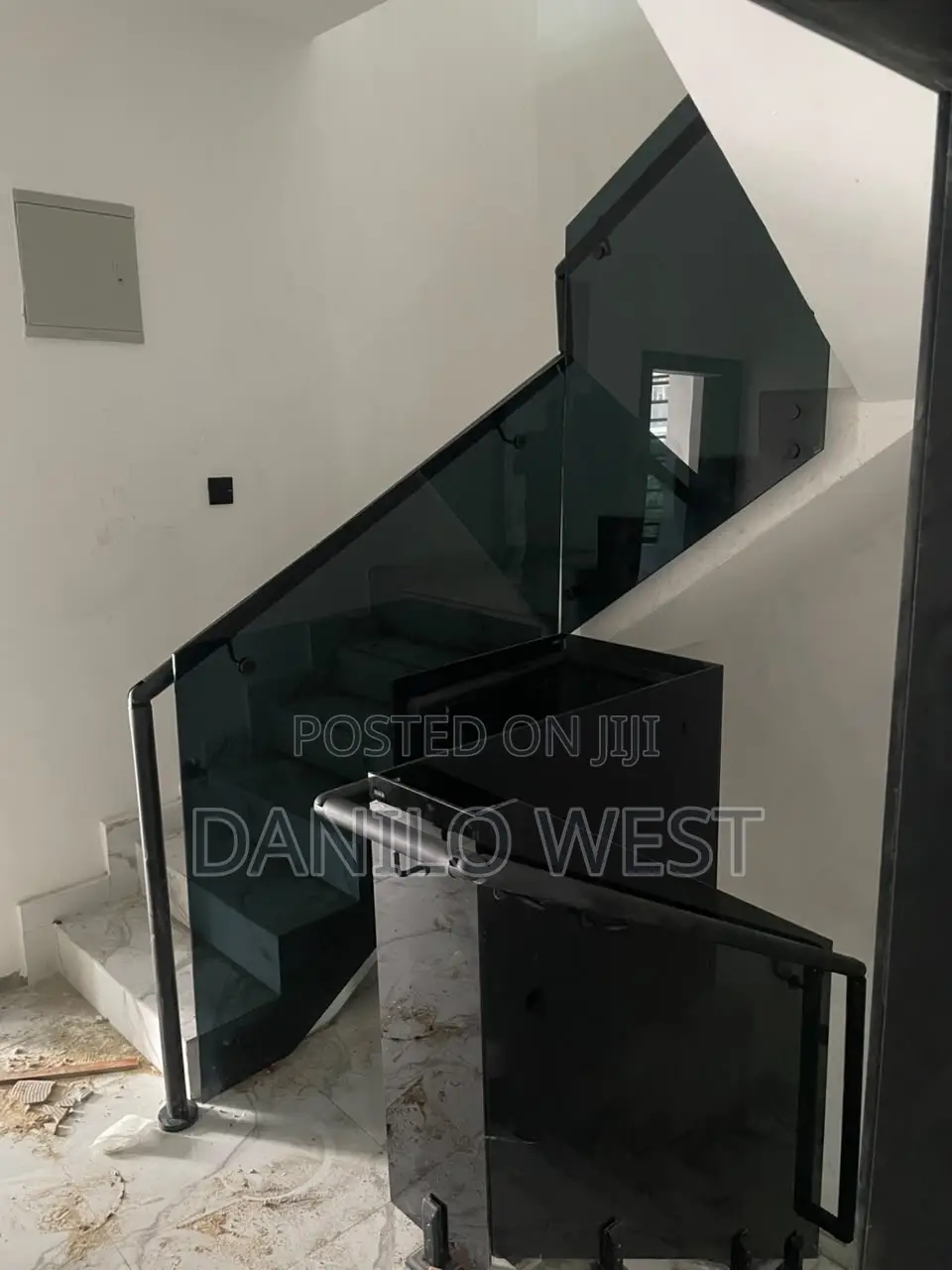 Stainless Steel With Black Accessories