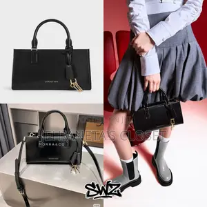 Charles and Keith Kerry Top Handle Bag