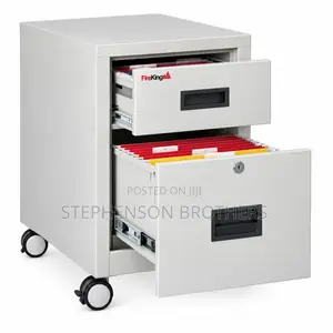 Fireking Mobile Pedestal File Cabinet 1-Hour Fire Rated -2m1822-Cpa