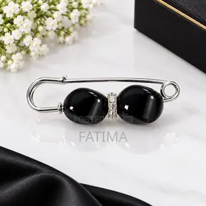 Diamond Safety Lock Hijab Pin